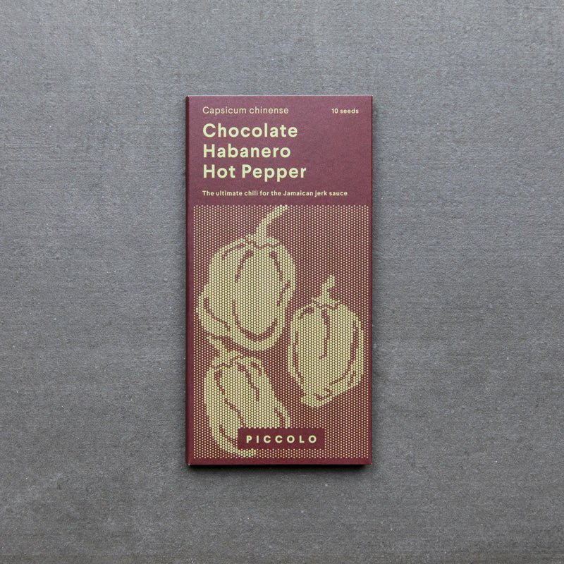 Chilipeppar Habanero Chocolate fröer - Piccolo - Plantredo