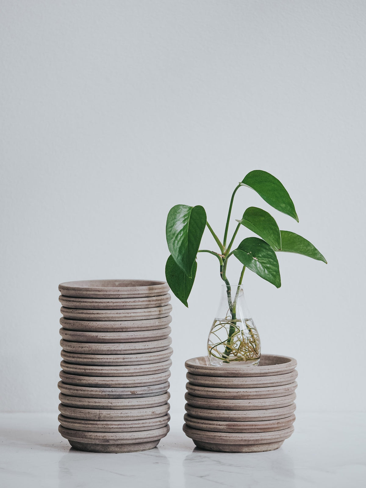 Grå Fat - Ø17cm - Plantredo