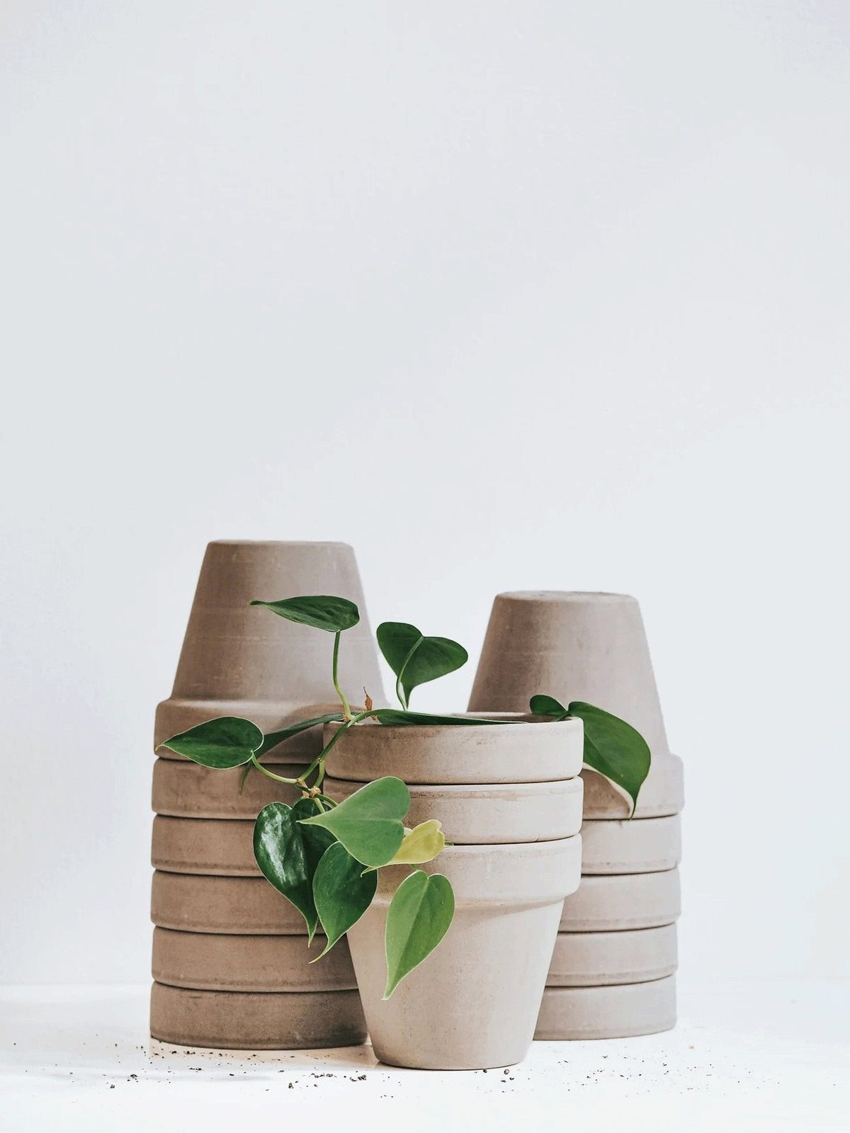 Grå Kruka - Ø17cm - Plantredo